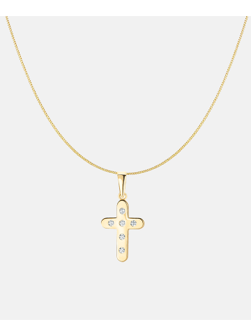 Diamant L'éternel Halskette aus 585 Gelbgold