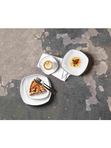 Seltmann Weiden 6er Set Basic-Set Lido Black Line in weiß