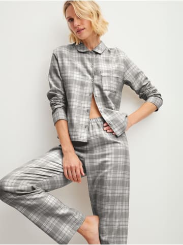 Calida Damen Pyjama aus Lyocell und Baumwolle in Chateau
