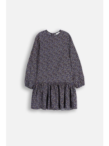 Coccodrillo Stoffkleid mit Blumenmuster in bunt