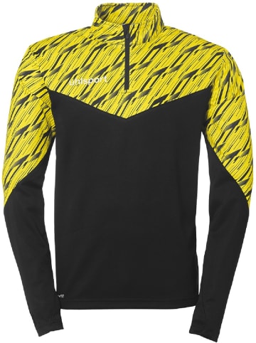 uhlsport  Trainingsjacke "Progressive 28 1/4 Zip Top" in Schwarz