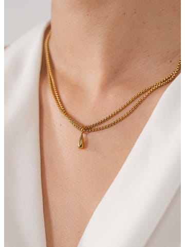 PURELEI Kette Droplet 40-45 in Gold