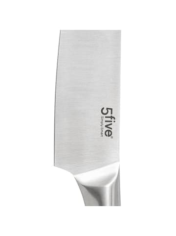 5five Simply Smart Küchenmesser, universal, Edelstahl in Silbern, 34 cm