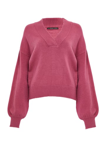 Threadbare V-Pullover Fleur V Neck in pink