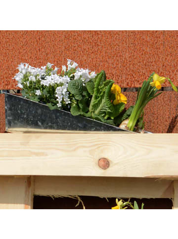 UNUS Blumenkasten für Paletten in Silber