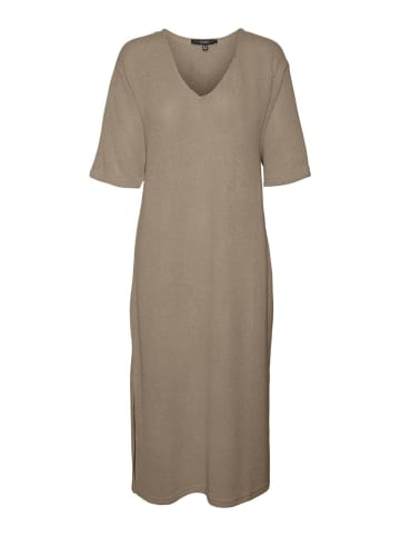 Vero Moda Strickkleid in Silver Mink