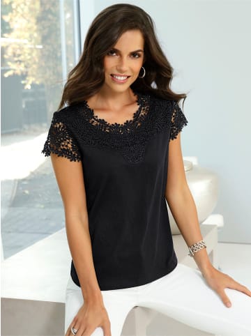 WITT WEIDEN Shirt in schwarz