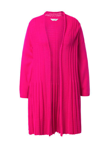 MIAMODA Strickjacke in neon berry