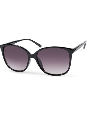 styleBREAKER Sonnenbrille in Schwarz / Grau Verlauf