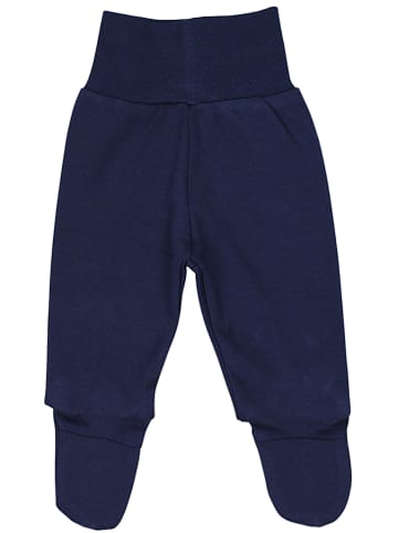 TupTam Baby Mädchen Strampelhose mit Fuß 3er Pack in blau Modell 1