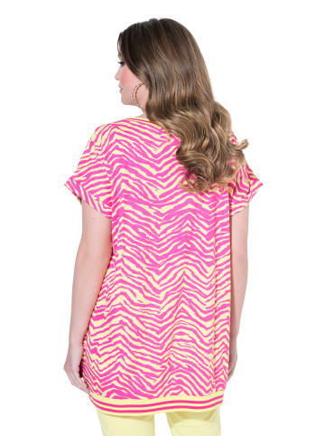 MIAMODA Shirt in zitronengelb
