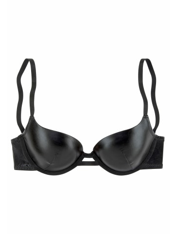 JETTE Push-up-BH in schwarz