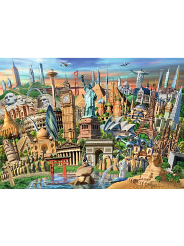 Ravensburger Ravensburger Puzzle 1.000 Teile Sehenswürdigkeiten weltweit in bunt
