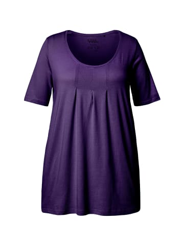 Ulla Popken Shirt in tiefes violett