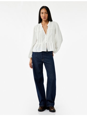 KOTON BLUSE LS in Weiß
