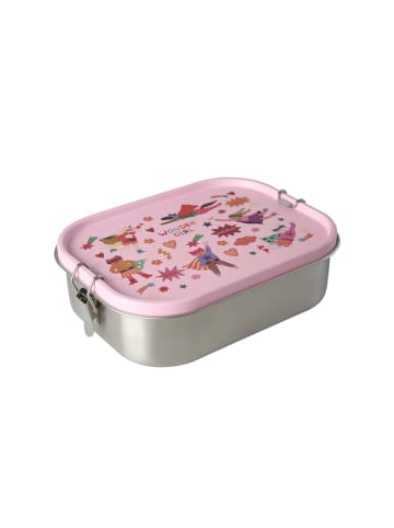 Rice Edelstahl Lunchbox Brotbox Hero in cream