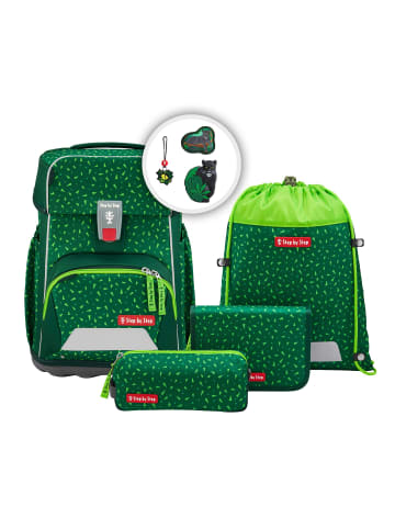 Step by Step Basis Schulranzen-Set 4-teilig in Green Graphics
