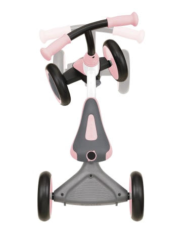 GLOBBER LEARNING BIKE 3in1 in weiß-pastellrosa