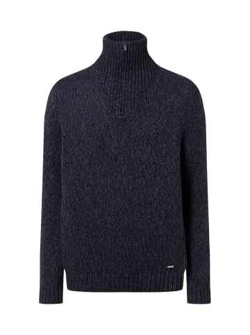 Ragman Pullover in marine schwarz - 0001