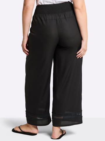 sheego Web-Hose in schwarz