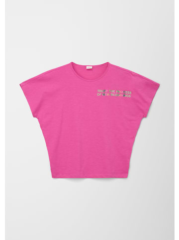 s.Oliver T-Shirt kurzarm in Pink