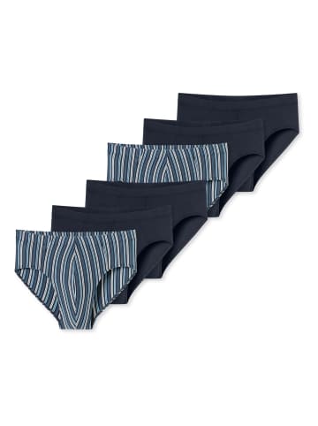 Schiesser Mini Slip / Unterhose 95/5 Essentials - Cotton in Dunkelblau