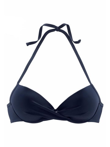 S. Oliver Push-Up-Bikini-Top in marine