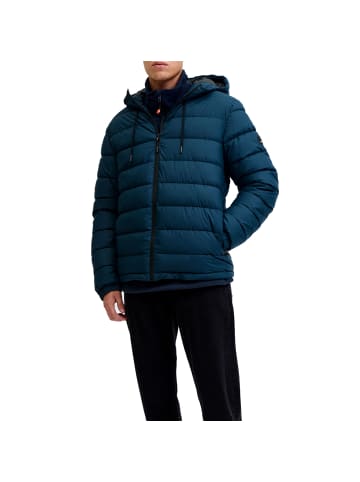 Jack and Jones Point Puffer Jacket BF in Blau