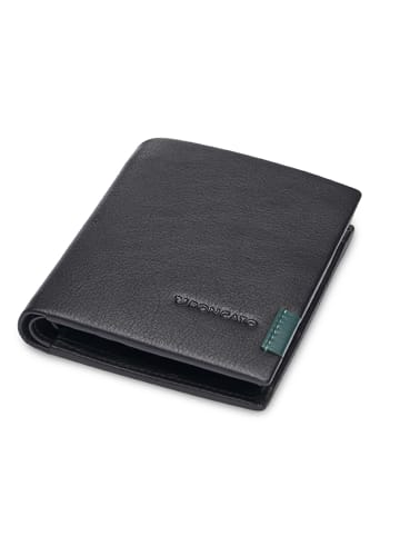 Roncato Monaco Geldbörse Leder 9 cm in nero