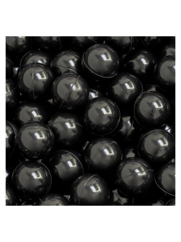 LittleTom 50x Bällebadbälle Mila 5,5 cm in schwarz