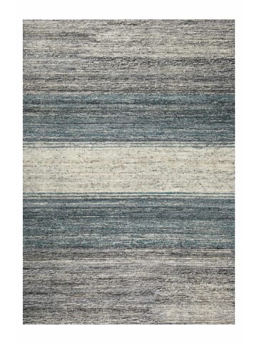 Teppich "Hamptons TWENTYFOUR" in Grau Blau/Creme Weiß