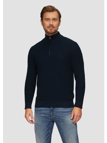 s.Oliver Strickpullover langarm in Blau