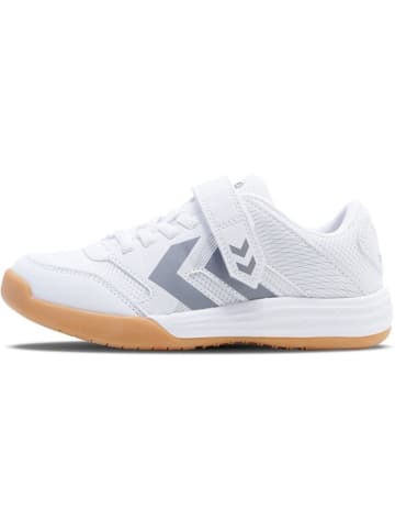Hummel Kinder Sneaker "Multiplay Stable Vc Jr" in Weiß
