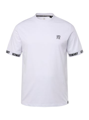 JP1880 Kurzarm T-Shirt in schneeweiß