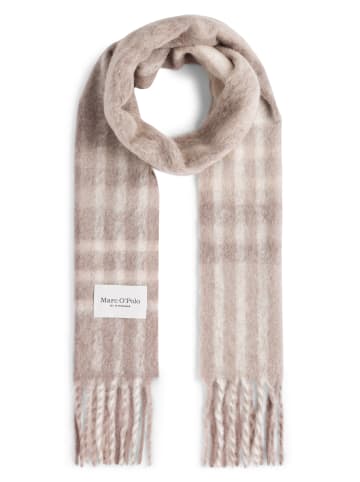 Marc O'Polo Schal mit Alpaka-Anteil in taupe - 0001