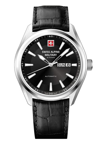 Swiss Alpine Military by Grovana Analoguhr für Herren in schwarz