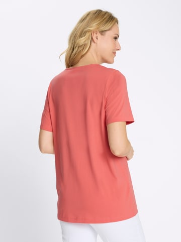 Sieh an! Longshirt in koralle