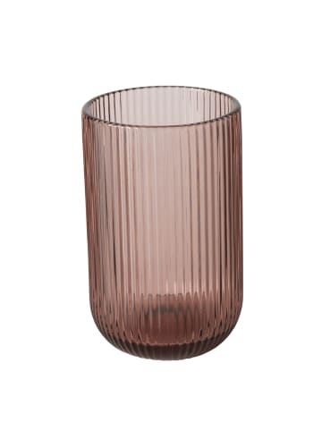 Boltze Trinkglas Rigano 320ml in dunkelrosa