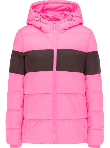 myMo Damen Steppjacke in Pink Espresso