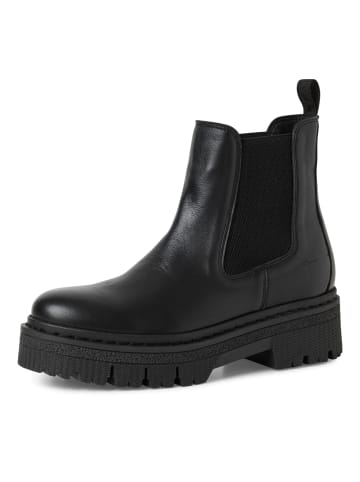 Tamaris Reißverschlussstiefelette in schwarz