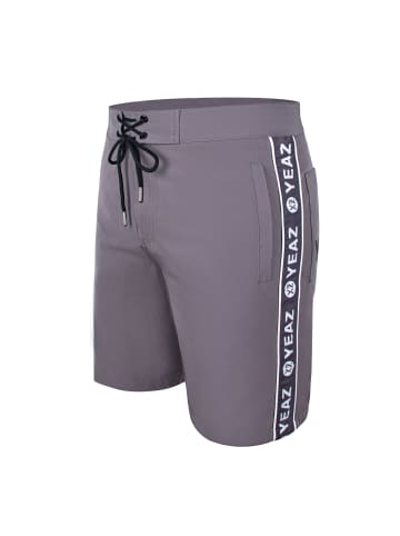 YEAZ DAVEY Badeshorts in grau