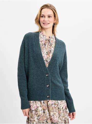 Marie Lund Strickjacke in indigo - 0004