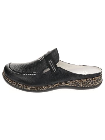 rieker Clogs in Schwarz