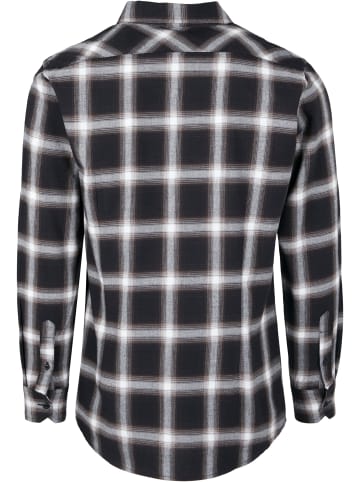 Urban Classics Flanell-Hemden in black/white