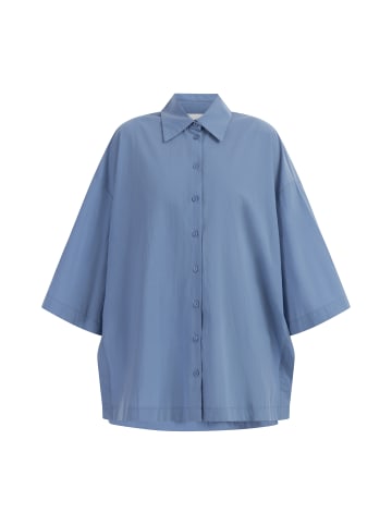 RISA Damen Oversized Hemd in Blau