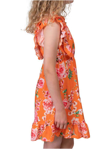 Kmisso Kleid in Orange - Bunt