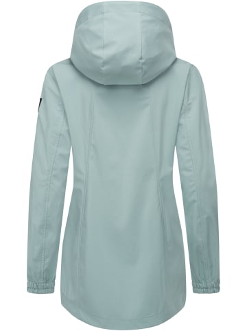 ragwear Kurzmantel Zuzka Sport in Aqua