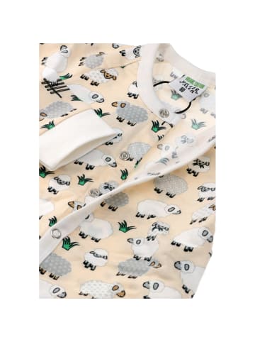 Villervalla Strampler Schaf in gelb