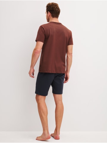 Calida Pyjama in brick red