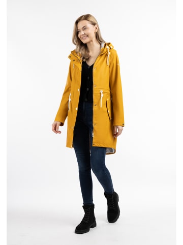 DreiMaster Damen Regenmantel in Curry